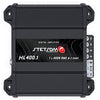 Stetsom HL 400.1 Class D Full Range Amplifier 4 Channel 400 Watts, RCA Input and High Wire Input, Variable Crossover - 2 Ohms