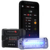 Stetsom STROBO STR04 - 1 central unit + 4 headlights, app-controlled