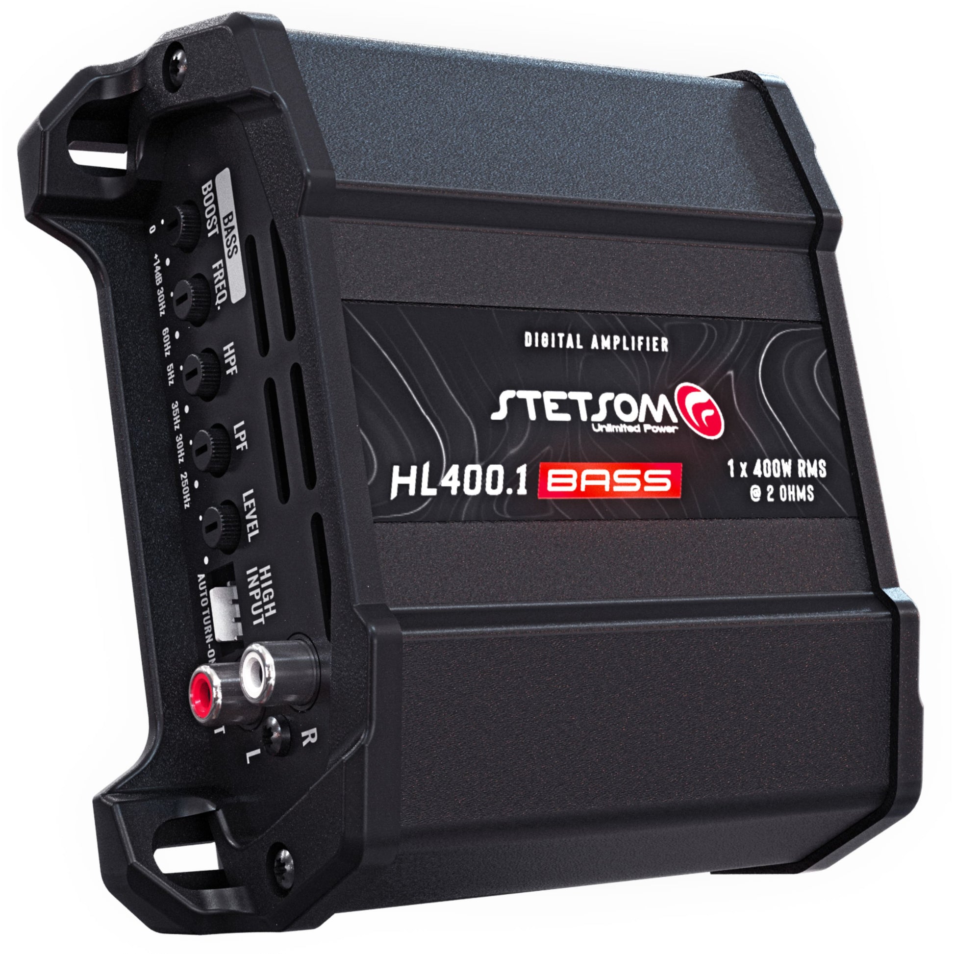 Stetsom HL 400.1 BASS Digital, 400 W RMS, 2 Ohms Stable, Subwoofer Sound Quality, Bass Crossover