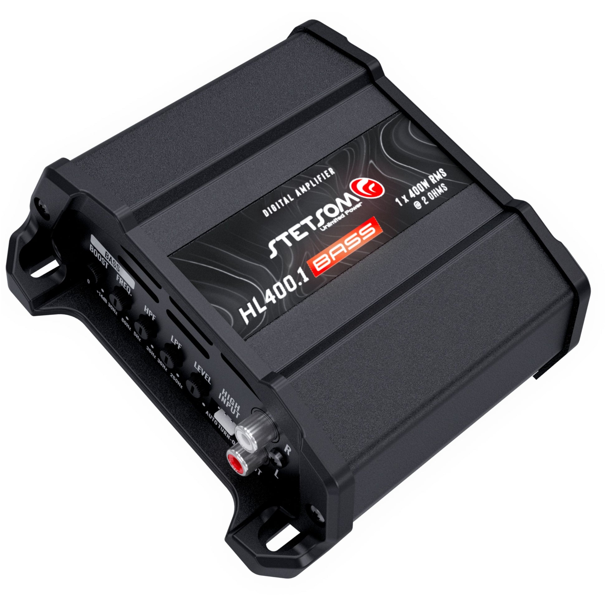 Stetsom HL 400.1 BASS Digital, 400 W RMS, 2 Ohms Stable, Subwoofer Sound Quality, Bass Crossover