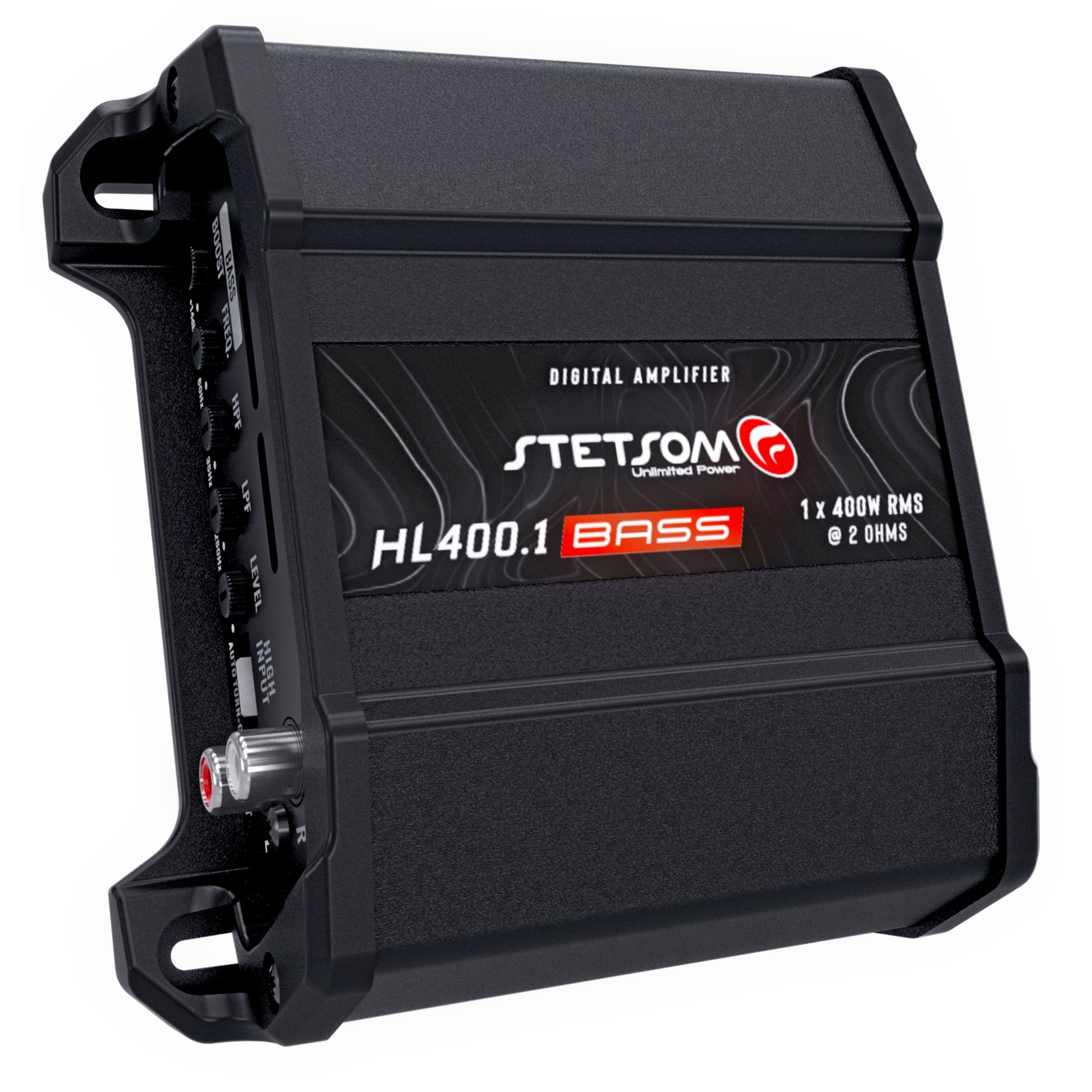 Stetsom HL 400.1 BASS Digital, 400 W RMS, 2 Ohms Stable, Subwoofer Sound Quality, Bass Crossover