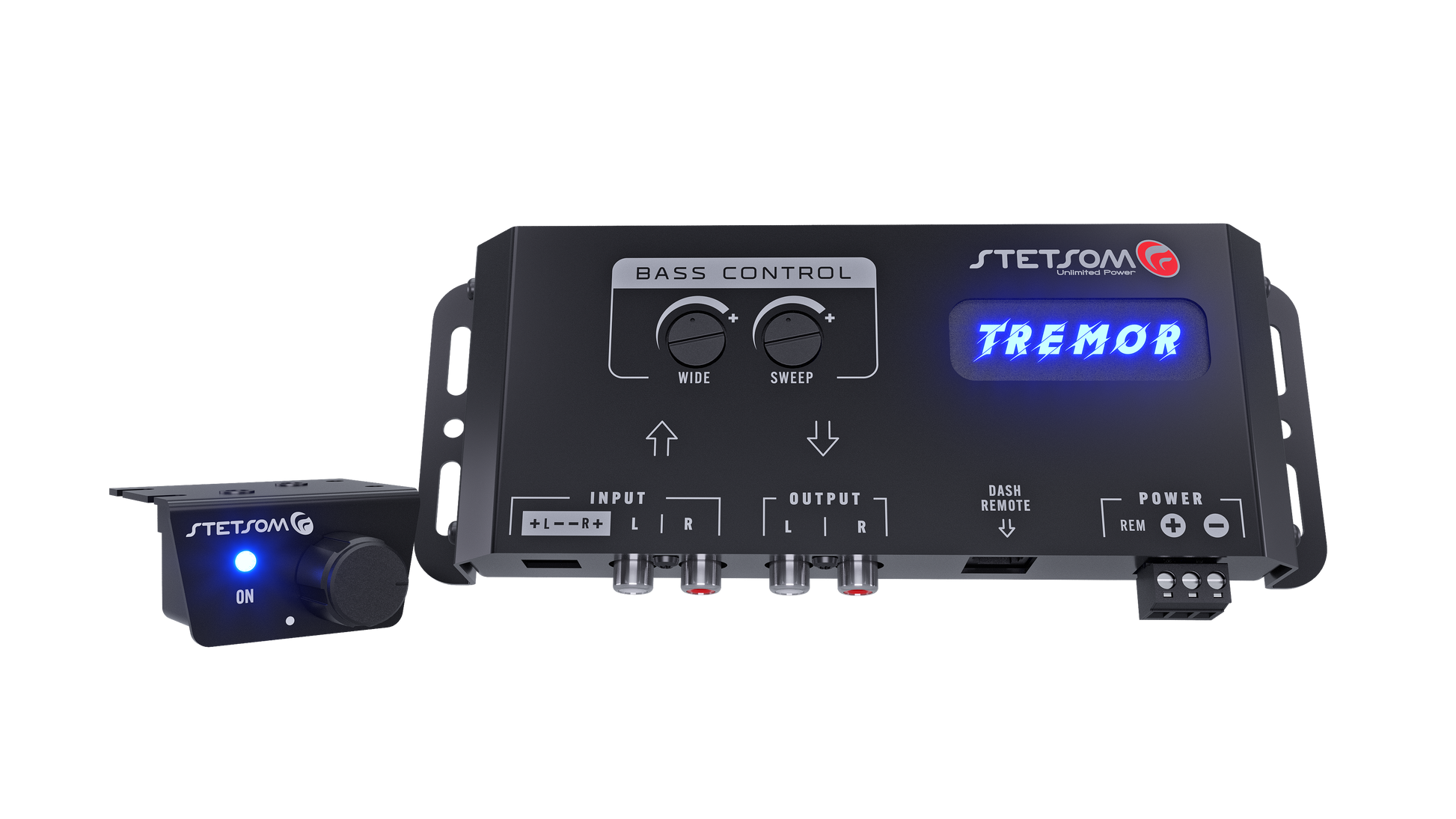 Stetsom TREMOR STT42 Bass Restoration Processor + Tremor Control + 5m / 16ft Cable for Tremor Control