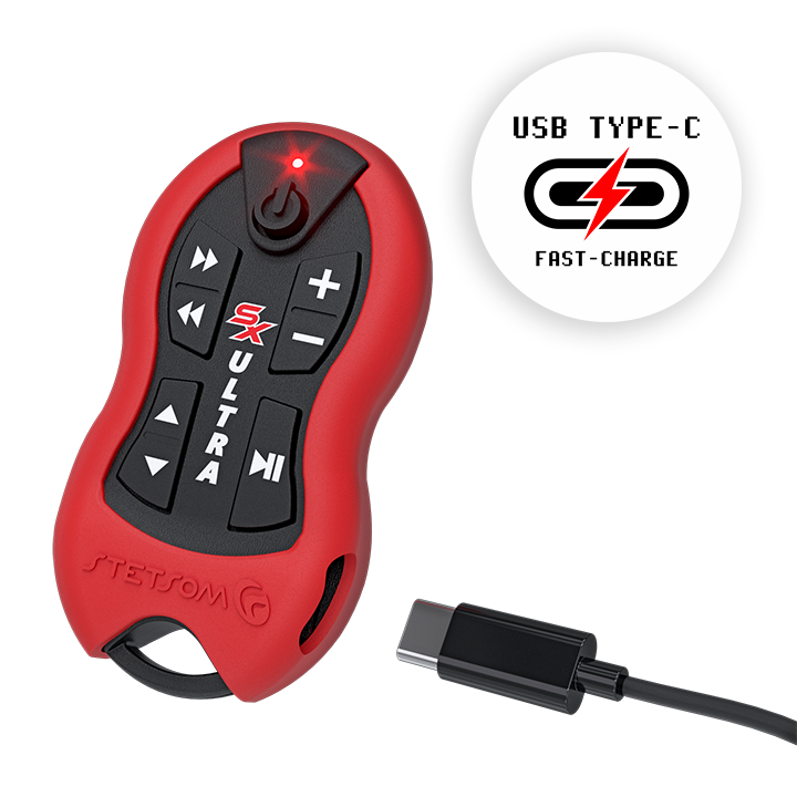 Stetsom SX2 ULTRA 8 Function 500 Meters Long Range Remote Control, RECHARGEABLE ultra capacitor, NO BATTERY required